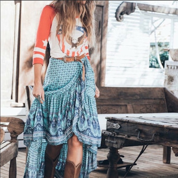 Spell and the Gypsy Sunset Road Wrap Skirt